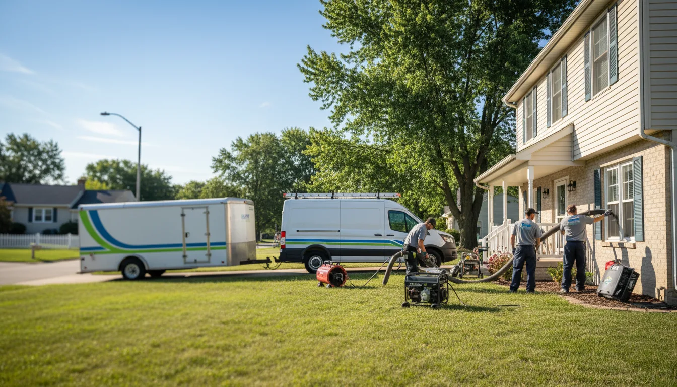 Flooded Basement Restoration And Cleanup With Repair in Glen Elder, KS near me